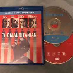 The Mauritanian Bluray Jodie Foster Crime Movie Universal Studios  