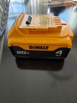 Brand New Dewalt 20v 4ah Battery