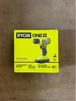 Ryobi ONE+ 18V Cordless 3/8 in. Drill/Driver Kit