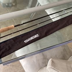 SAGE 990RP 9'0" NINE weight GRAPHITE II FLY ROD with Aluminum Tube/SAGE Sock/Fightin Butt -XLNT!! 
