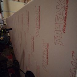 White Tuffak Polycarbonate Sheet