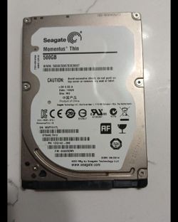 Seagate ST500LM000 500GB 5400 RPM 7mm 64MB Cache SATA 6.0GB/S 2.5" Internal SSHD