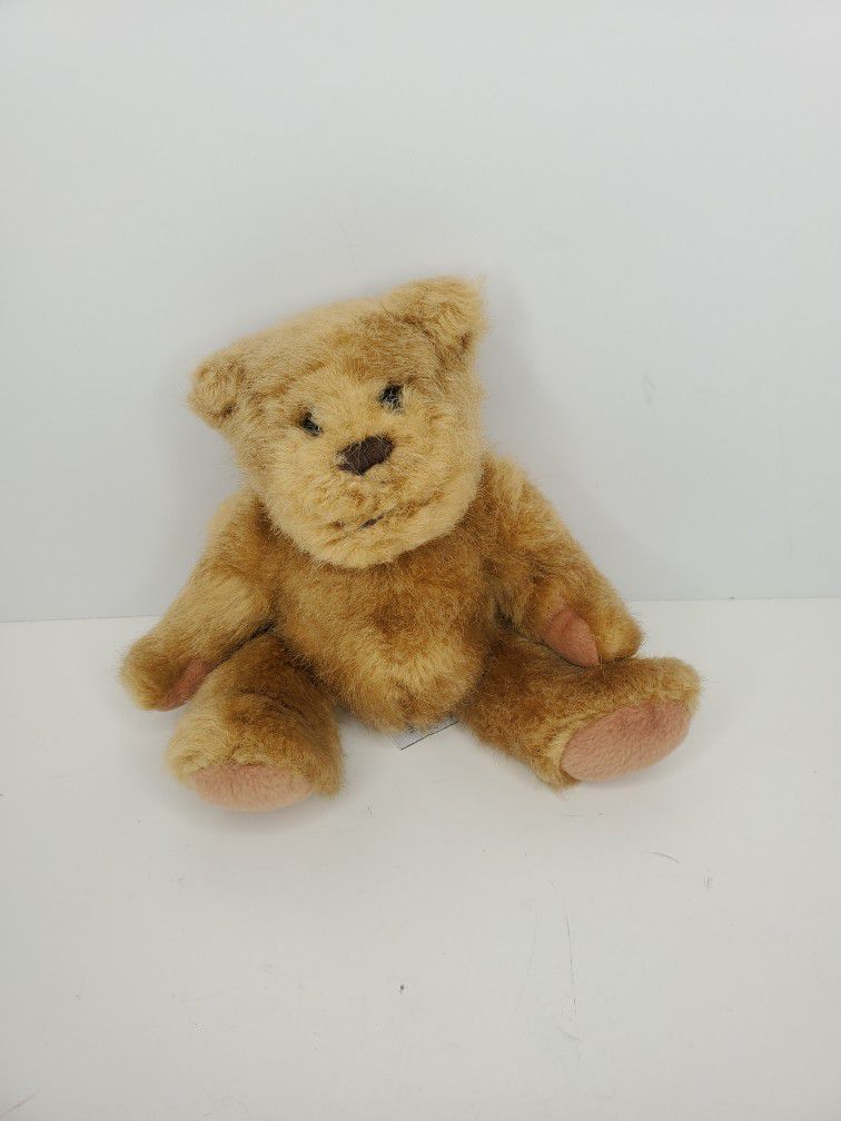 Dakin Applause Baby Bear Golden Brown Teddy Plush 9 Inch Stuffed Animal 