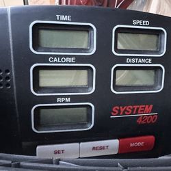 Pro Support Fitness Semi Recumbent Bike 4200