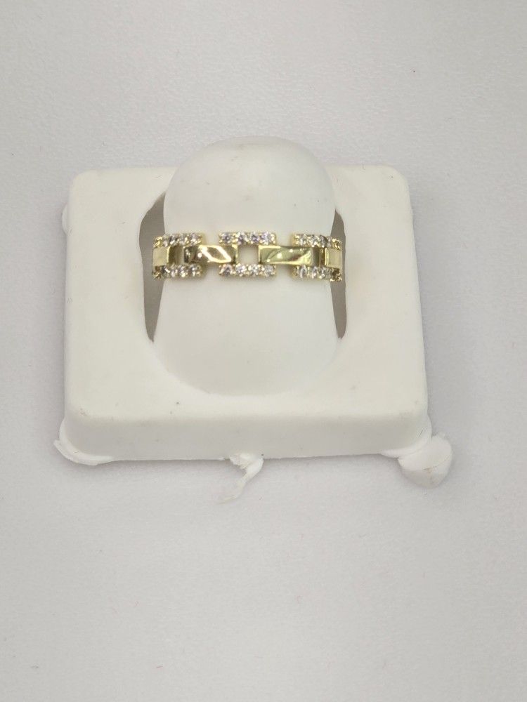 10kt Real Gold Ring Band