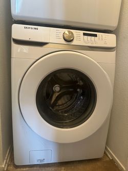 Samsung stackable washer & dryer