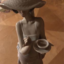Lady Holding Teacup