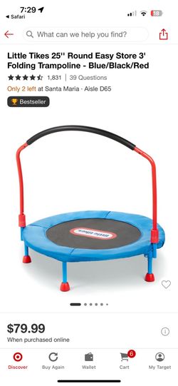 Little Tikes Folding Trampoline