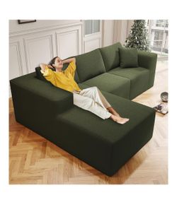 Still New Boneless L Shaped Sectional