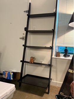 Ladder shelf