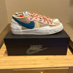 Nike x sacai x KAWS Blazer Low “Reed” - Size 9M