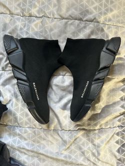 Balenciaga speed trainers size 8 All Black