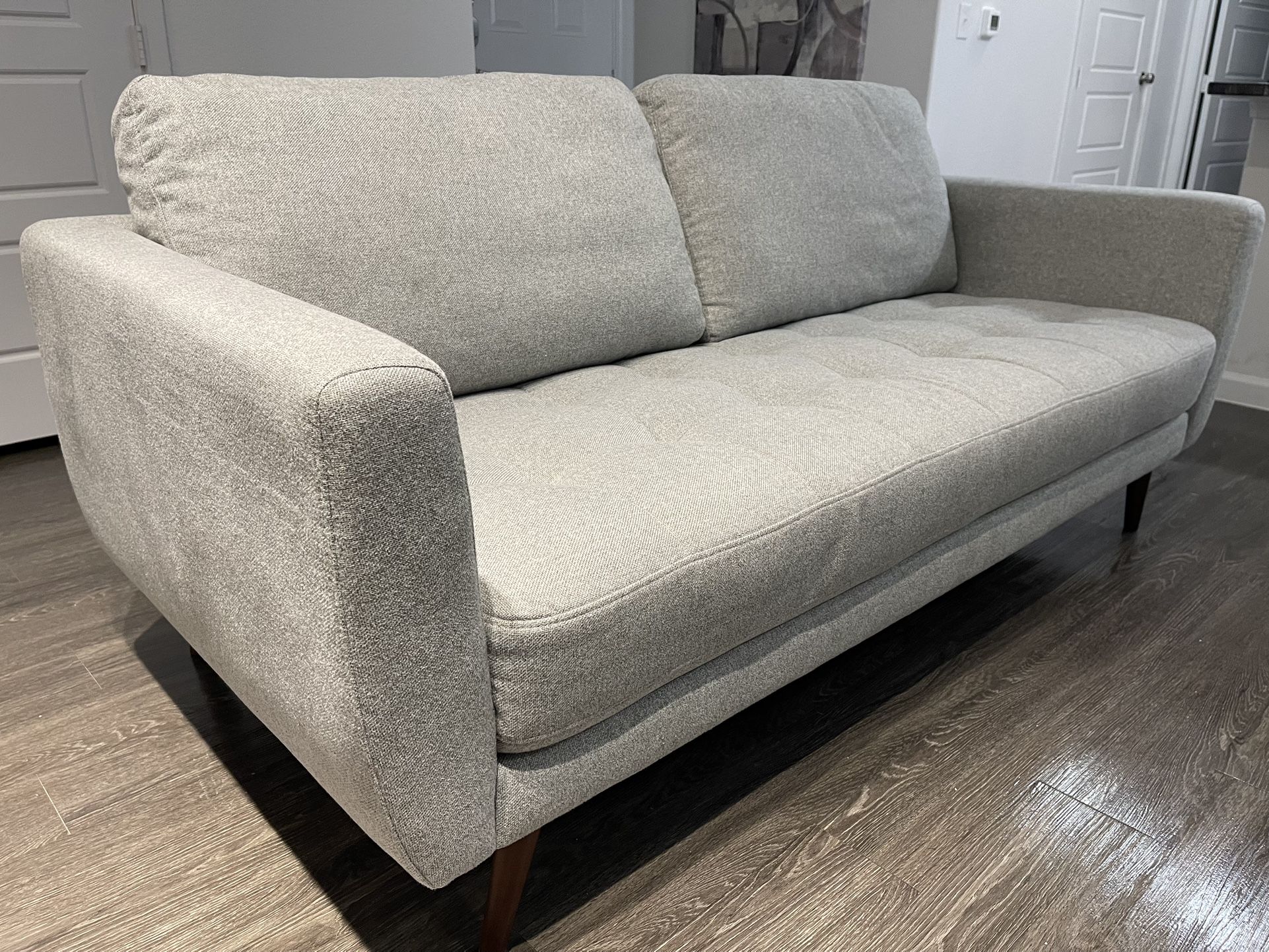 Ginger grey sofa best sale