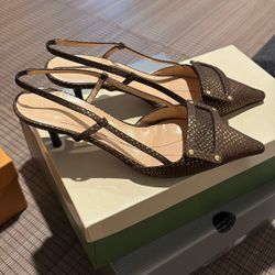 Kate Spade Heels Lulu Tobacco 