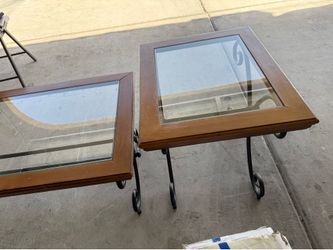 Coffee table and one end table