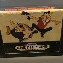 Bonanza Brothers Sega Genesis 