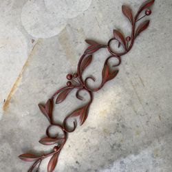 Metal wall decor