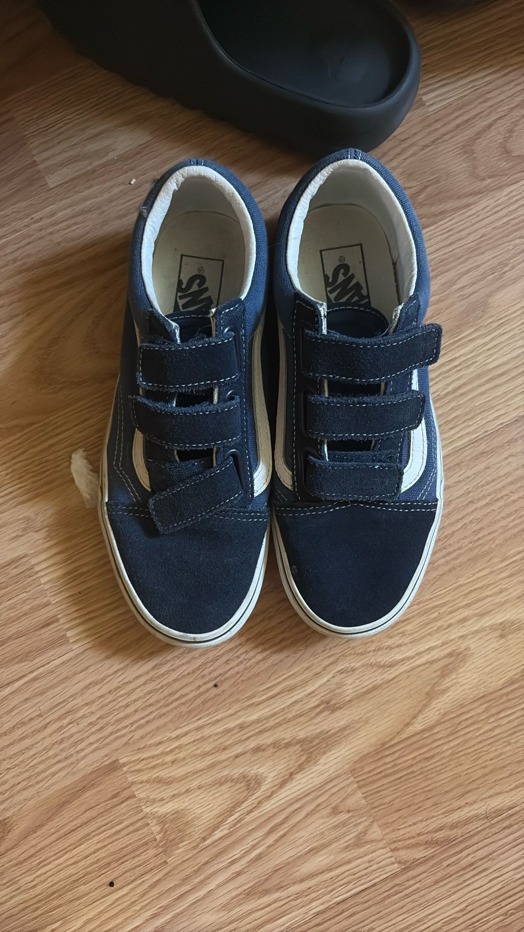 Vans Navy Blue Velcro Shoes