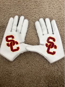 USC football gloves