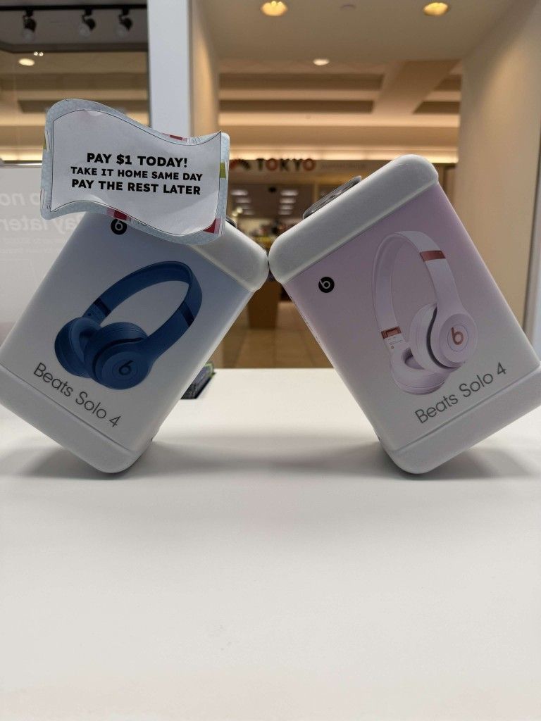 Beats By Dre Solo 4 Wireless Headphones New - Pay $5 DOWN AVAILABLE - NO CREDIT NEEDED