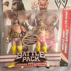 CM Punk & Macho Man Randy Savage battle pack 