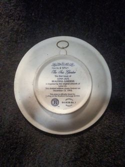 Lena Liu The Iris Garden Collector Plate