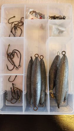 OCEAN LUERS JIGS WEIGHTS HOOKS