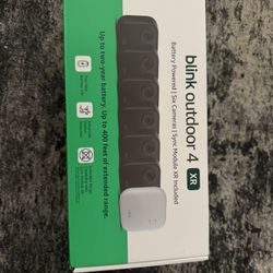 Blink Outdoor 4 Security Cameras 6 Pack 