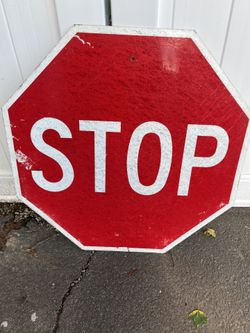 Authentic Stop Sign