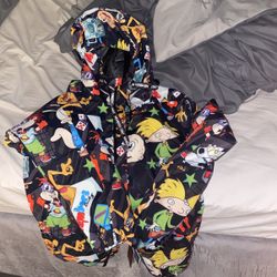Zip Up Members Only X Nikleodeon Collab 
