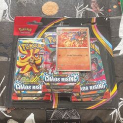 Pokemon Cards 3 Pack Blister Promo
