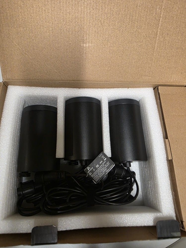 APPECK Smart Landscape Lighting Kit 36W, RGBCW Smart Landscape Lights 6 Pack, IP65 Waterproof Outdoor Spotlights, Alexa/Google Assistant Compatible, f