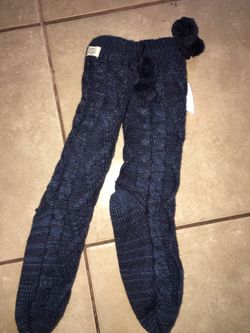 Women's fleece lined cozy socks