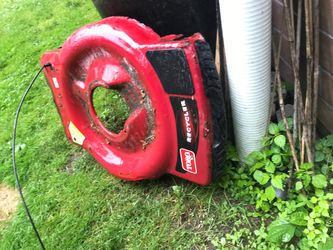 Toro 6.5 horsepower lawnmower wheels