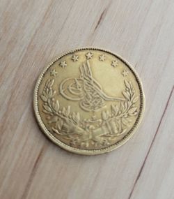 22k gold coin