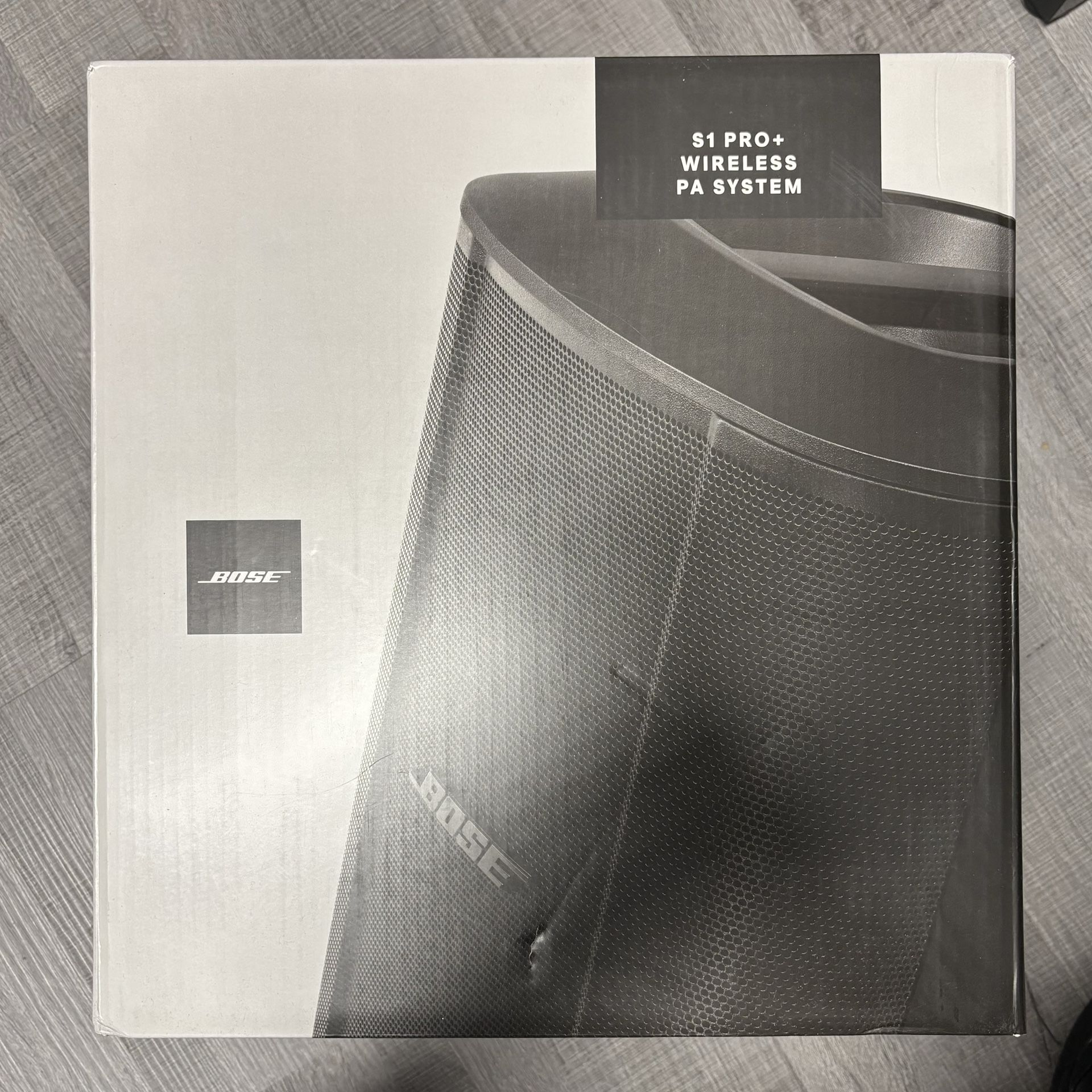 Bose S1 Pro+ Portable Bluetooth Speaker System Black