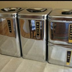 Vintage Canisters 