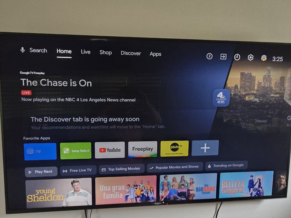 65 In Sony BRAVIA TV