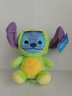 Stitch In Green Dragon Costume Disney 8" Plush - Lilo & Stitch New with Tag