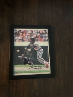 signed angels Rod Carew