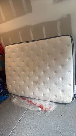 Queen sized, pillow top mattress