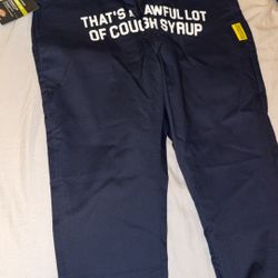 Awful Lot Of Cough Syrup x Dickies Collab, Brand New With Tags Size 38x30