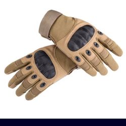  Tactical Gloves for Men, Touchscreen Motorcycle Gloves with Hard Shell & Palm Padding for Sports