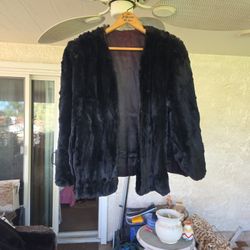 Antique ladies seal cape