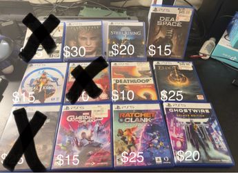 PS5 Games -> Description
