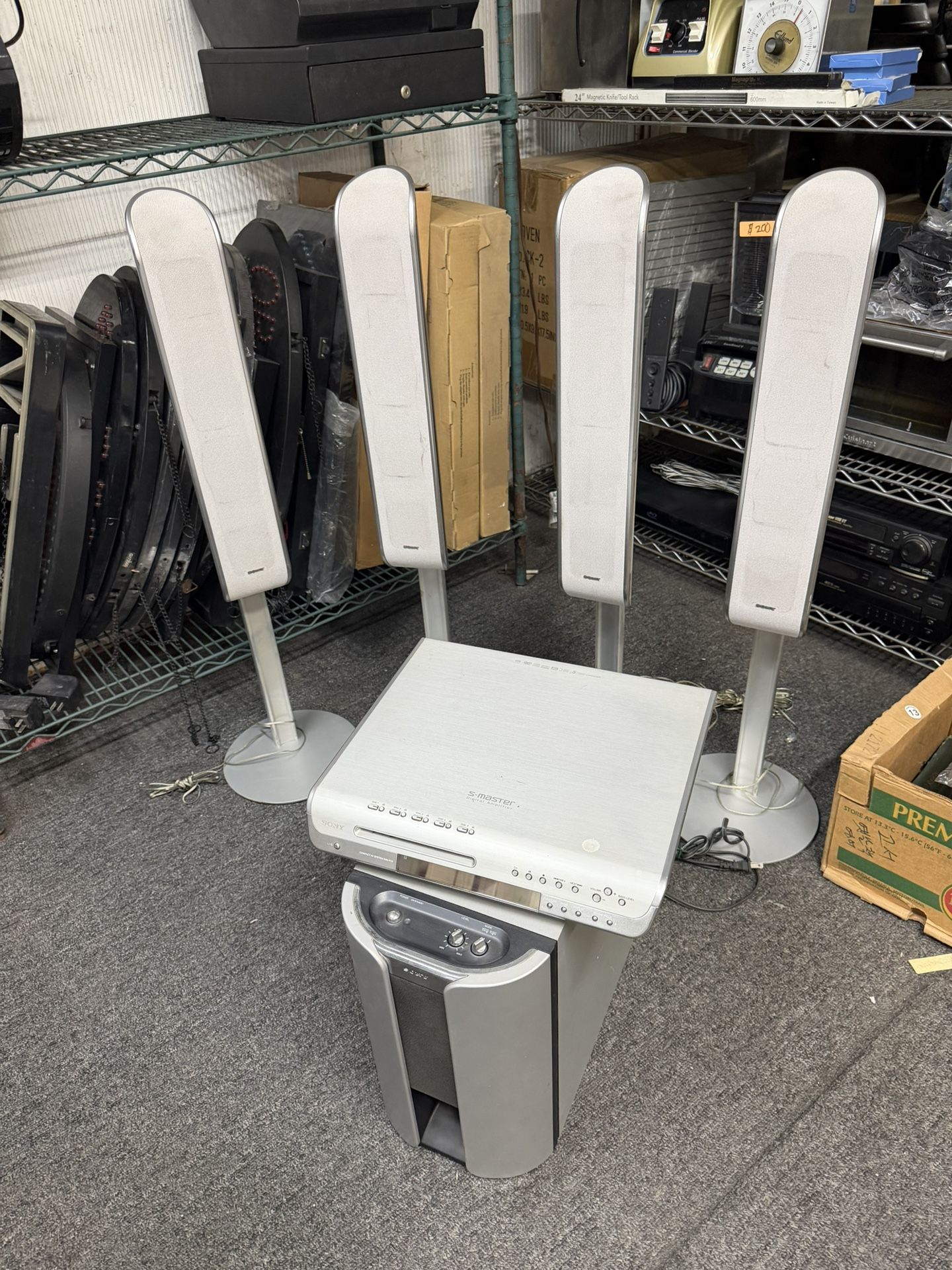 Used Sony 5.1 S-Master Digital Amplifier System