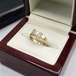 Solid 14kt Gold Ring Anillo De Oro 14kt Solido