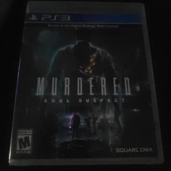 PS3 Murdered Soul Suspect