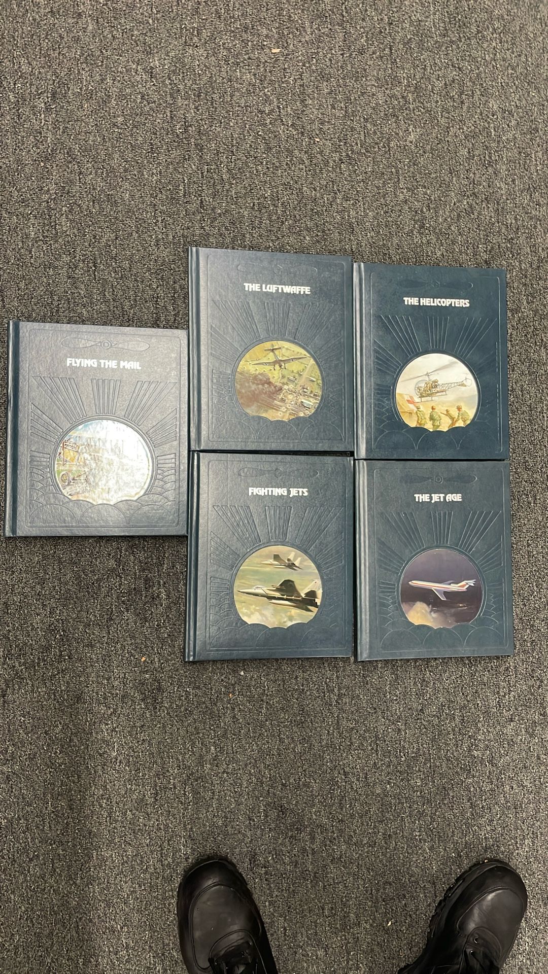 Vintage Aviation Ww2 Book Lot Planes Pilots Mail Luftwaffe Flight Jet Helicopter Military Info