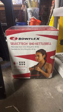 New Bowflex kettle Bell
